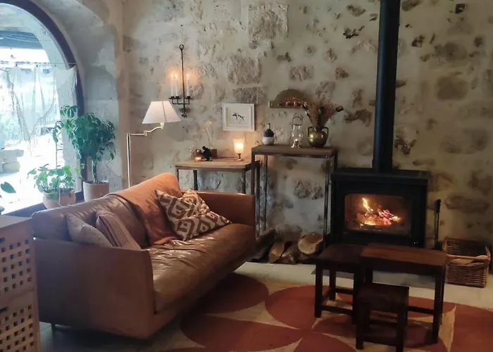 Sous Les Arcades De Fources-jolie Maison Medievale Prázdninový dům