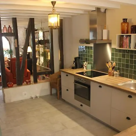 Sous Les Arcades De Fources-jolie Maison Medievale בית נופש Fourcès